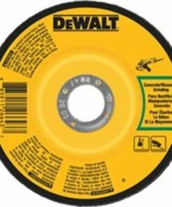 DeWALT DWA4514CH High Performance Type 27 Grinding Wheel 5/8-11 in Arbor 24-Grit Aluminum Oxide 7 in Dia