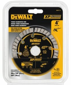 DeWALT DW4711 Circular Saw Blade 4 in Dia Diamond Cutting Edge 7/8 in Arbor