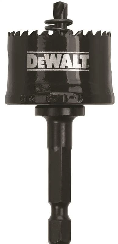 DeWALT D180018IR Multi-Purpose Hole Saw 1/4 in Arbor 1/2 in D Cutting 1 DeWALT D180018IR Multi-Purpose Hole Saw 1/4 in Arbor 1/2 in D Cutting