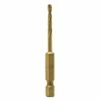 DeWALT DD5108 Impact Drill Bit Spiral Flute 1-1/8 in L Flute Hex Shank 1/4 in Dia Shank