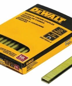 DeWALT DNS18063-2 Crown Staple 5/8 in L Leg 1/4 in W Crown 18 ga Steel