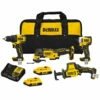 DeWalt DCK489D2 ATOMIC 20V MAX Brushless Lithium-Ion Cordless 4-Tool Combo Kit (2 Ah)