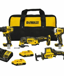 DeWalt DCK489D2 ATOMIC 20V MAX Brushless Lithium-Ion Cordless 4-Tool Combo Kit (2 Ah)