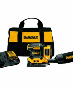 DeWalt DCW200D1 20V MAX XR Lithium-Ion Variable Speed 1/4 in. Sheet Cordless Sander Kit (2 Ah)