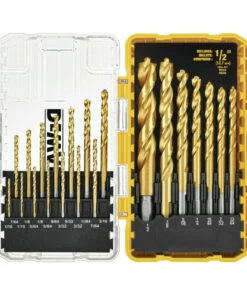 DeWalt DW1361 21 Pc Titanium Pilot Point Drill Bit Set 7 DeWalt DW1361 21 Pc Titanium Pilot Point Drill Bit Set -DeWalt Outlet Store dewndw1361 c