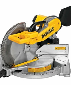 DeWalt DWS716 120V 15 Amp Double-Bevel 12 in. Corded Compound Miter Saw -DeWalt Outlet Store dewndws716 b