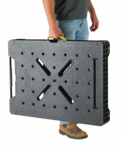 DeWalt DWST11556 23.63 in. x 33.15 in. x 23.63 in. Express Folding Workbench - Black -DeWalt Outlet Store dewndwst11556 b