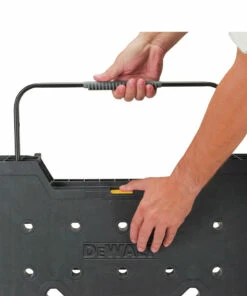 DeWalt DWST11556 23.63 in. x 33.15 in. x 23.63 in. Express Folding Workbench - Black -DeWalt Outlet Store dewndwst11556 c