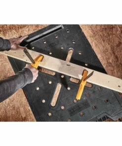 DeWalt DWST11556 23.63 in. x 33.15 in. x 23.63 in. Express Folding Workbench - Black -DeWalt Outlet Store dewndwst11556 d