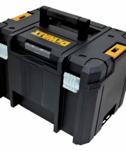 DeWalt DWST17806 13 in. x 17-1/4 in. x 11-7/8 in. TSTAK VI Deep Storage Box with Flat Top - Black