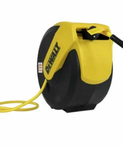 DeWalt DXCM024-0345 3/8 in. x 50 ft. Enclosed Air Hose Reel with Hybrid Hose -DeWalt Outlet Store dewndxcm024 0345 c