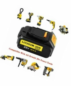 DeWalt 2Pack Dcb205-2 For Dewalt Dcb204-2 20 Volt Battery Lithium Max 5.0 Ah Dcb206 20V -DeWalt Outlet Store img e 77527758 4