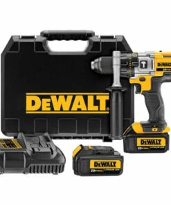 DeWalt DCD985M2 20V MAX 0.5in. Cordless Premium 3-Speed Hammer Drill Kit with Accessories