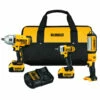 DeWalt DCK398HM2 3-Tool 20V Lithium-Ion Cordless 3-Tool Combo Kit