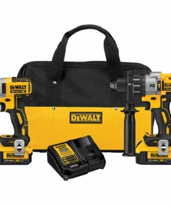 DeWalt DCK299M2 20V MAX XR Lithium Ion Brushless Premium Hammerdrill and Impact Driver Combo Kit