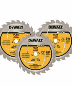 DeWalt DWAFV37243 7-1/4 in. Circular Saw Blade 3-Pack