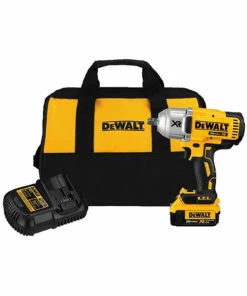 DeWalt DCF899M1 20V MAX XR Cordless 1/2" Impact Wrench with Detent Pin Anvil