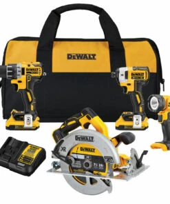 DeWalt DCK483D2 20V XR Brushless 4-Tool Combo Kit