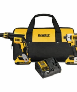 DeWalt DCK267D2 20V Cordless Drywall Screwgun and Impact Driver Combo Kit