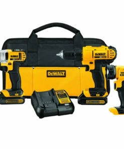 DeWalt DCK340C2 20V MAX 1.5Ah Cordless 3-Tool Combo Kit