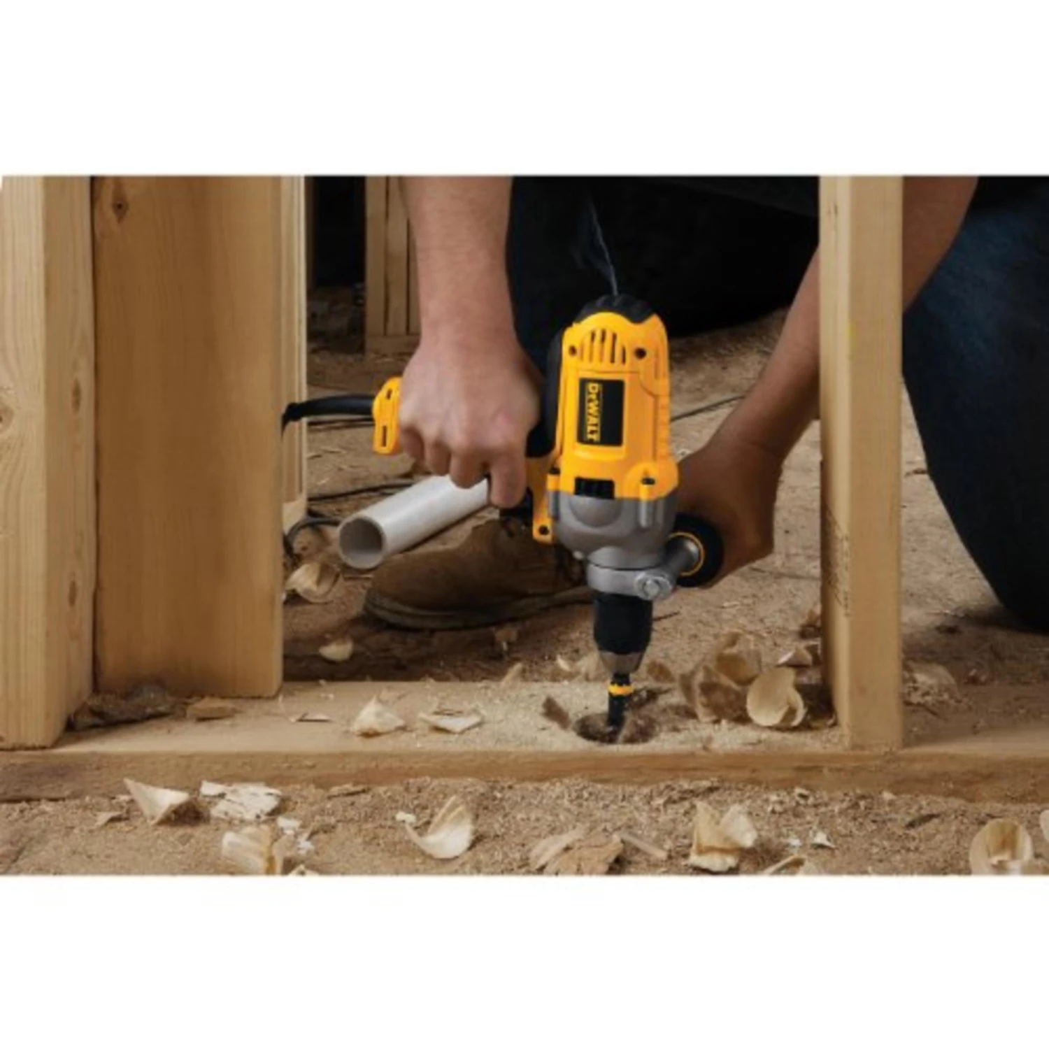 DeWalt DWD215G 1/2" VSR Mid-Handle Grip Drill 3 DeWalt DWD215G 1/2" VSR Mid-Handle Grip Drill - Image 3