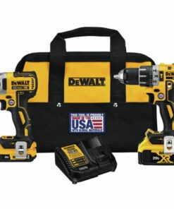 DeWalt DCK287D1M1 20V MAX XR Hammer Drill/Driver and Impact Driver Combo Kit
