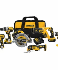 DeWalt DCK694P2 20V 6 Tool Cordless Drivers and Saws Combo Kit