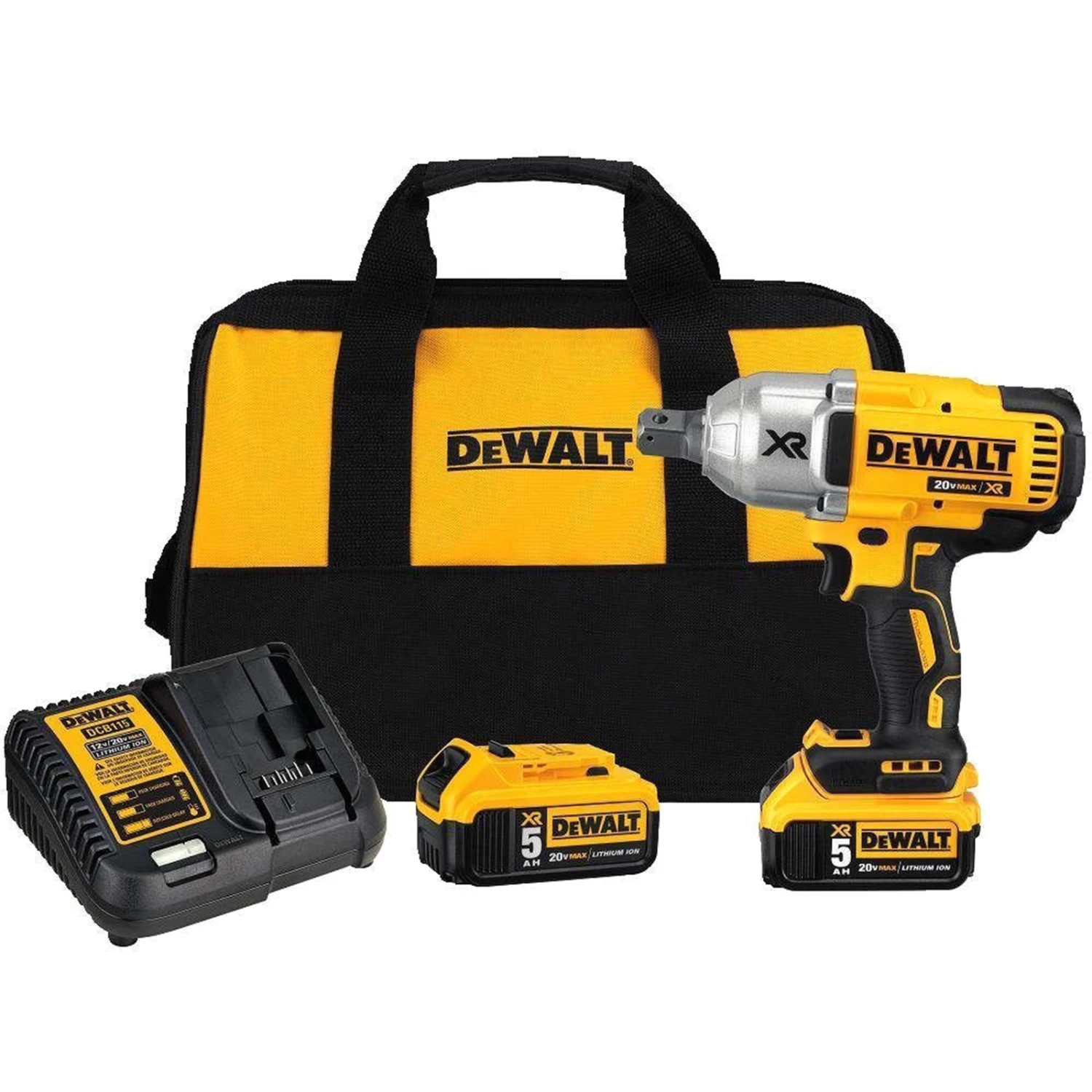 DeWalt 20V MAX XR 20V 3/4" Brushless Impact Wrench Kit 1 DeWalt 20V MAX XR 20V 3/4" Brushless Impact Wrench Kit