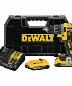 DeWalt 20V MAX XR 2.0A Cordless Lithium-Ion Tool Connect Compact Drill Driver Kit