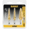 DeWalt 3pc. Impact Ready Step Drill Bit Set