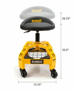 DeWalt DXSTAH025 Adjustable Shop Stool with Casters -DeWalt Outlet Store prod 20661118112