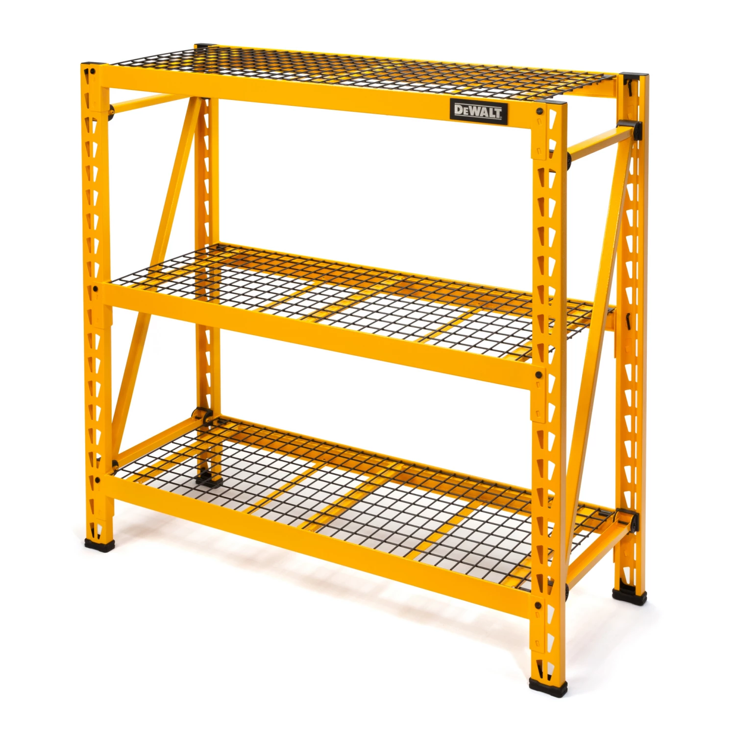 DeWalt DXST4500-W 4-Foot Tall/3 Shelf Steel Wire Deck Industrial Storage Rack 1 DeWalt DXST4500-W 4-Foot Tall/3 Shelf Steel Wire Deck Industrial Storage Rack