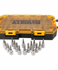 DeWalt DWMT73806 Tough Box Tool Kit 3/8'' Drive Socket Set, 17 Piece