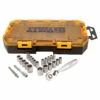 DeWalt DWMT73805 Tough Box Tool Kit 1/4'' Drive Socket Set, 25 Piece