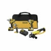 DeWalt DCK498P2 4pc. 20V MAX 5Ah Combo Kit