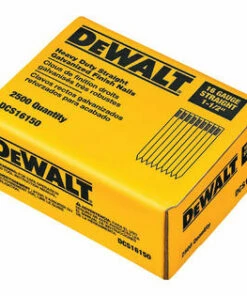 DeWalt #DCS16150 1-1/2 inch 16-Gauge Straight Nails, 2500 per Box