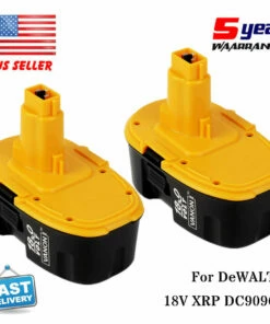 DeWalt 2X XRP 18V NiCD DC9096 Battery For Dewalt DE9095 DW9098 DC9099 18Volt Power Tool