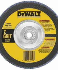 DeWalt 7 in. x 5/8 in. - 11 60 Grit Zirconia Flap Disc