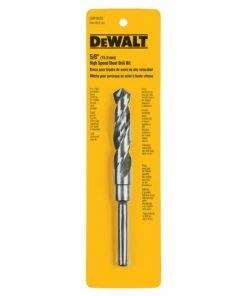 DeWalt 5/8 in. Black Oxide Reduced Shank Drill Bit