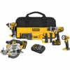 DeWalt 20-Volt MAX Lithium Ion 3.0Ah 5-Tool Combo Kit