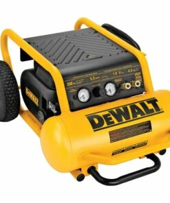 DeWalt 4.5 Gallon Air Compressor with Wheels and Collapsible Handle
