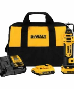 DeWalt DCS551D2 20V Max Lithium Ion Cordless Drywall Cut-Out Tool Kit