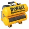 DeWalt 4 gal. 2HP Hand Carry Twin Tanks Air Compressor