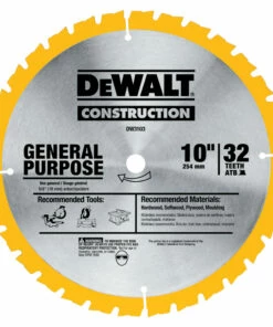 DeWalt 10 in. x 40T Saw Blade,Thin Kerf General Purpose