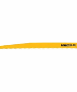 DeWalt 12 in. 6TPI Taper Back Bi-Metal Reciprocating Saw Blade, 5 pk.