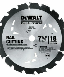 DeWalt 7-1/4 in. 18T Nail Cutting Circular Saw Blade