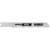 DeWalt 4 in. 8TPI T-Shank Aluminum/Fiberglass Cut Jig Saw Blade, 5 pk.